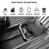 For Tesla Cybertruck Center Console Floor Lower Storage Box Abs Floor Console Storage Tray With Cup Holder Interior Accessories