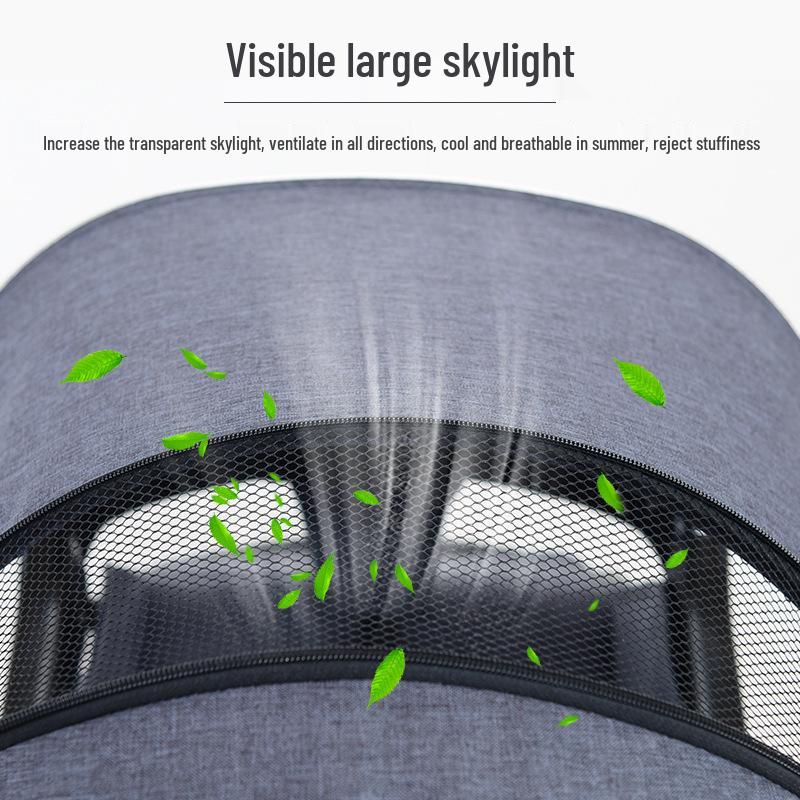 Huaying Lightweight Baby Stroller: One-Hand Foldable, Reclining, Shockproof, Portable Design