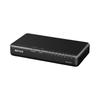 BUFFALO Gigabit Switching Hub with External Power Plastic No 1 8-Port Supply, Housing, Magnet, Black, Unit, LSW7-GT-8EPL/BK