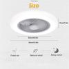 52cm Smart Ceiling Fan with Lights Adjustable Speed Remote Control Ventilation Lamp Bedroom Living Room LED Ceiling Light