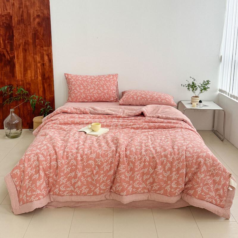 Tri-polar TP2737 Cotton Soybean Fiber Summer Quilt