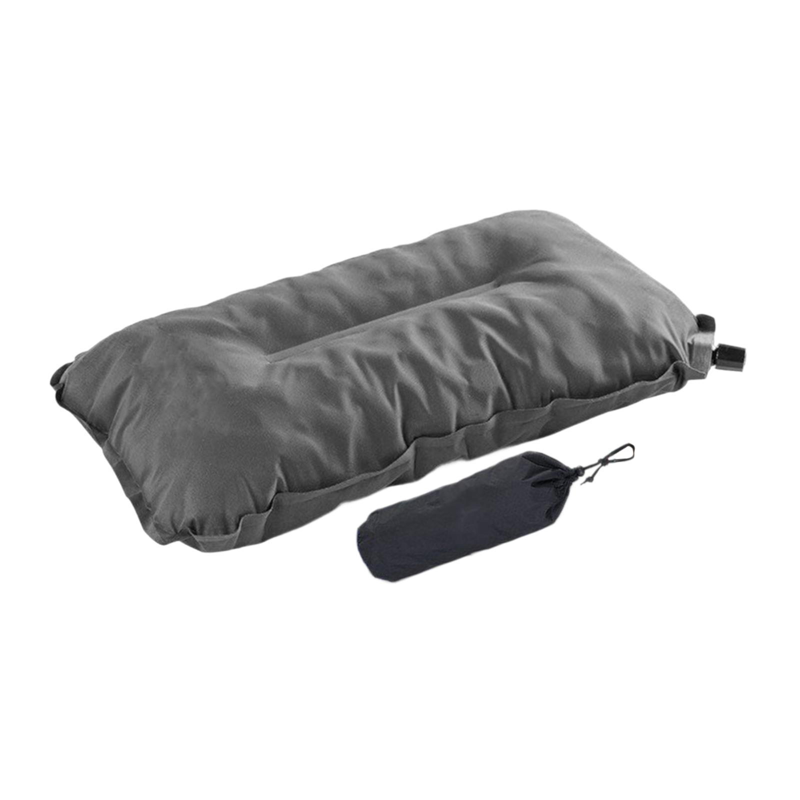 Inflatable Camping Pillow Travel Air Pillow Multifunctional Backrest Cushion