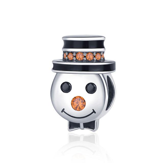 New Halloween Gift Skull Dog Demom European Diy Bead Fit Original Charms Silver 925 Bracelet For Girl Fashion Jewelry