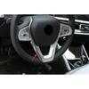 Matte Silver For BMW 5 Series G30 2018-22 Cover Trim Border Strip Steering Wheel