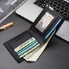 New Men's Wallet Short Multi-function Fashion Casual Draw Card Wallets Card Holders For Men Cardholder Bags Purse