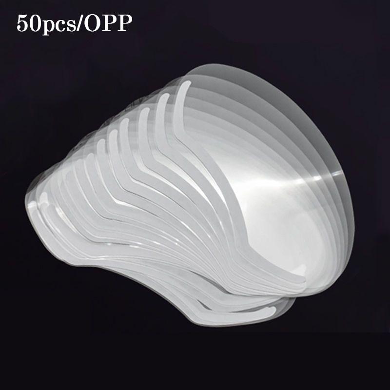 

50/100pcs Disposable Shield Haircut Face Shield Eyes Protective Cover Shower Makeup Shields Masks Hairdress Tools Salon