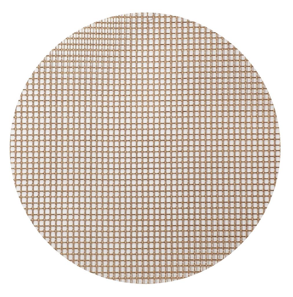 Perlmetall-Dampfgitter für chinesische Dampfgarer 24-27cm, Beige, HC-801