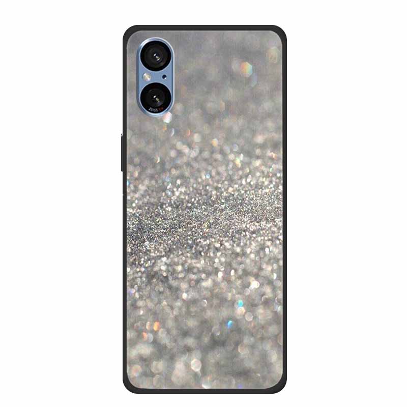 For Sony Xperia 5 V Case Marble Shockproof Soft Silicone TPU Back Cover For Sony Xperia5 V 5V 5G Phone Cases XQ-DE54 New Fundas