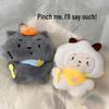Newcomer Offer - Grey Wolf & Lazy Sheep Plush Keychain Backpack Squeaky Pendant