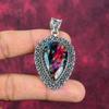 Ammolite Pendant Gemstone Handmade Jewelry, 925 Solid Sterling Silver Pendant, Gift For Wife Jewelry