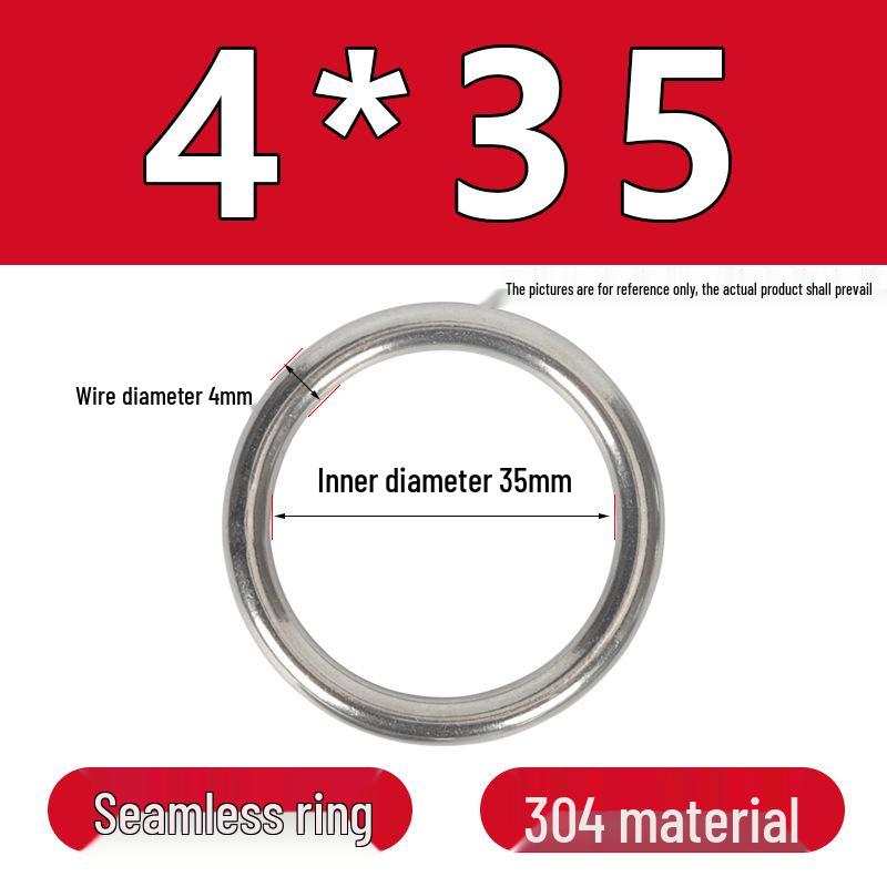 Stainless Steel Seamless O-Ring: Corrosion-Resistant Accessory for Handbags and Pet Gear