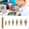 Heat Insert Nut Iron Tip M2-M8 Brass Hot Melt Nut Heat Insertion Tool For Plastic 3D Printer Heat Set Insert Soldering Iron Tips