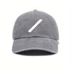 Washable Large Head Hat with Wide Brim Sun Protection Peaked Cap for Women High-end Baseball Cap for Men