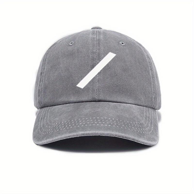 Washable Large Head Hat with Wide Brim Sun Protection Peaked Cap for Women High-end Baseball Cap for Men