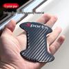 Carbon Fiber Style Door Handle Protector Film - Anti-Scratch & Decorative Sticker