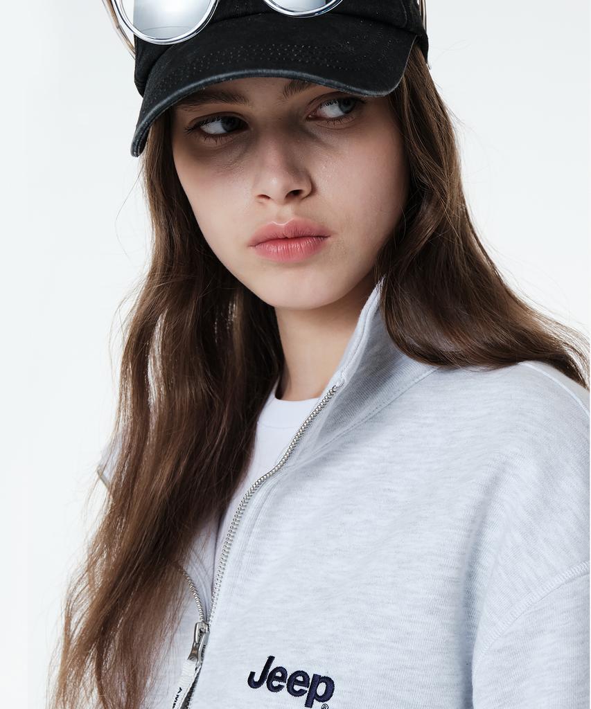 JEEP [360G] M-Logo Half-Zip Sweatshirt (Jr5Tsu838Mw)