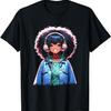 Anime en Muziek Zwart Meisje Anime Merchandise Afro Afro-Amerikaans T-shirt(8)