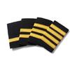 2pack Versatiles Embroidery Badge Unique Epaulet Decorative Clothing Epaulettes for Sewing Projects