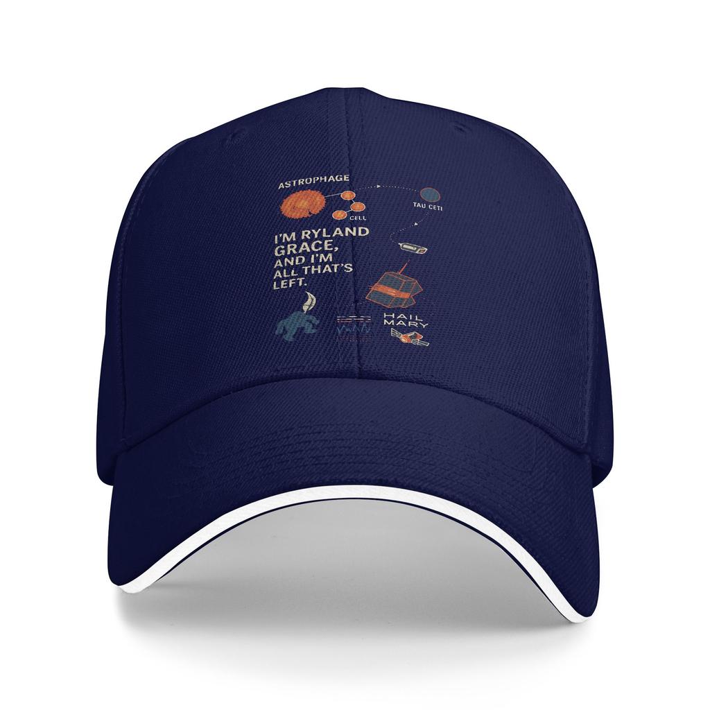 Project Hail Mary Andy Weir Book Baseball Caps Hip Hop Sandwich Cap Men Women Breathable Sun Cap Outdoor