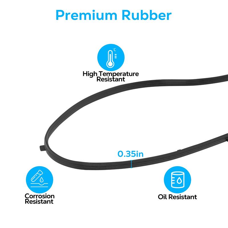 Engine Valve Cover Gasket Set For Honda Accord 2003-2012 2.4L L4 2000-235314 Evs50614R Vs50614R Vs50382A
