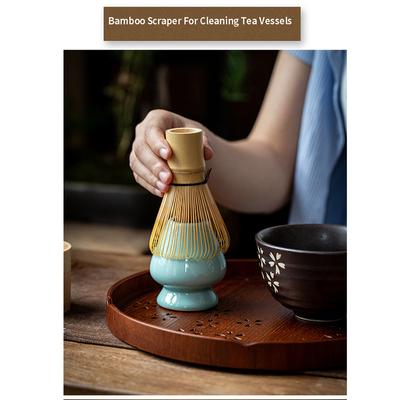 Japanese Matcha Tea Set, Complete with Bamboo Whisk Spoon Scoop, Traditional Tea Ceremony Utensils Kit