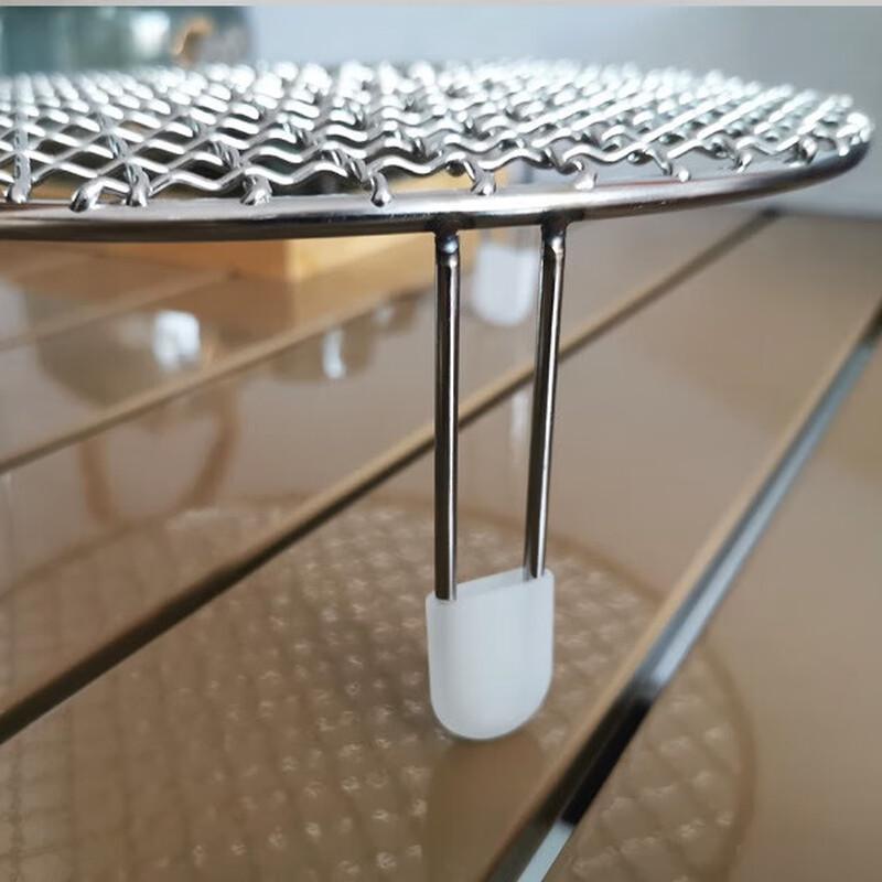 ZhiShi Round Stainless Steel BBQ Grill Net