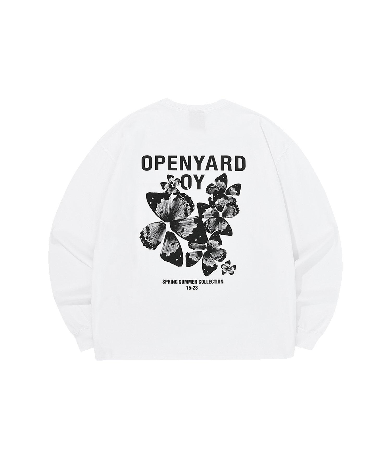 Oy Логотип-бабочка Лонгслив - Белый White/1Size