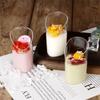 10/20 stk DIY gjennomsiktig festrekvisita Mousses Dessertkopp Engangs cupcakekopper Konditorverktøy
