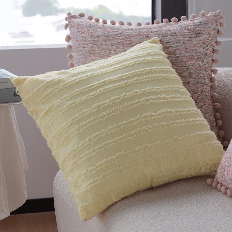 Nordic Ins Ball Pillow Cushion Soft Sofa Living Room Children's Room Cushion Cover