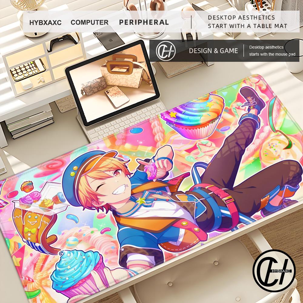 

Mouse Pad Cute HD Desk Pad Extended Gaming Keyboard Mats Large 100x50cm P-J-S-K-Project XXL Gamer Mousepad 600x300x2mm