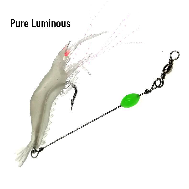 Weihai High Simulation Soft Bait Shrimp Lure with Hook
