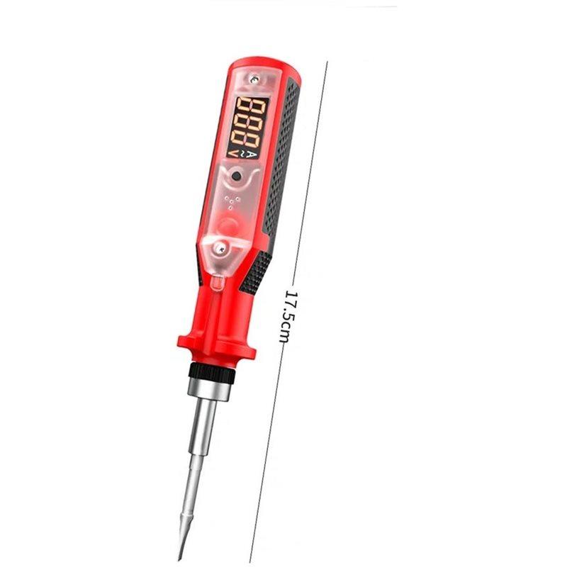 B97A-Electrical Induction Circuit Testing Tool Digital Voltage Tester Measuring Pen Cross-Head Flathead Screwdriver Pencil