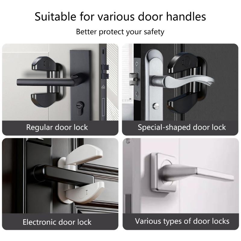 Baby Proof Cabinet Latches Cabinet Drawer Door Fridge Blockers Lock Child Proof Cabinet Lock for Kitchen