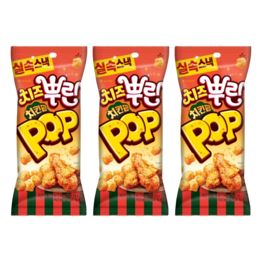 Orion Chicken Pop Süß Scharf Hühnchen Geschmack (81g) , Chicken Pop   Käsegeschmack (81g) (9 Optionen)