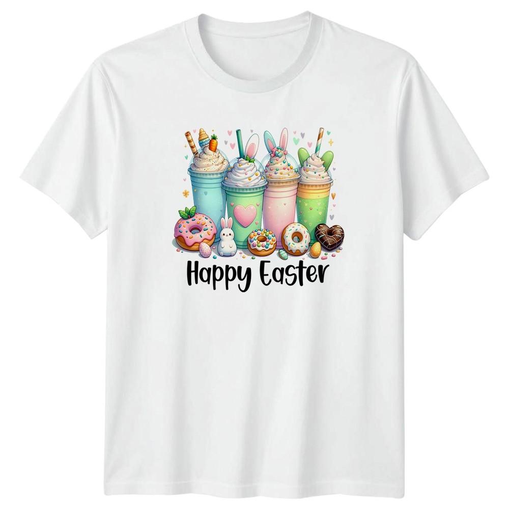 Happy Easter TShirt Kawaii Food Holiday Easter Gift For Him And Her S