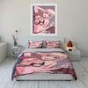 Anime character illustration pattern. Bedding sets Duvet cover sets Duvet covers Pillowcases(1 * Duvet Cover 2 * Pillowcases without duvet insert)