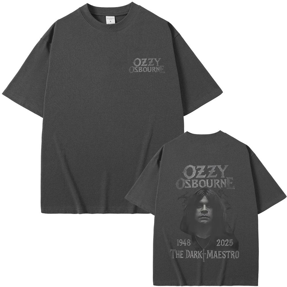 Heavy Metal Rock Band Black Sabbath Ozzy Osbourne Tshirt Men Women Fashion Casual Oversized T Shirts Tops Male Vintage Tshirt