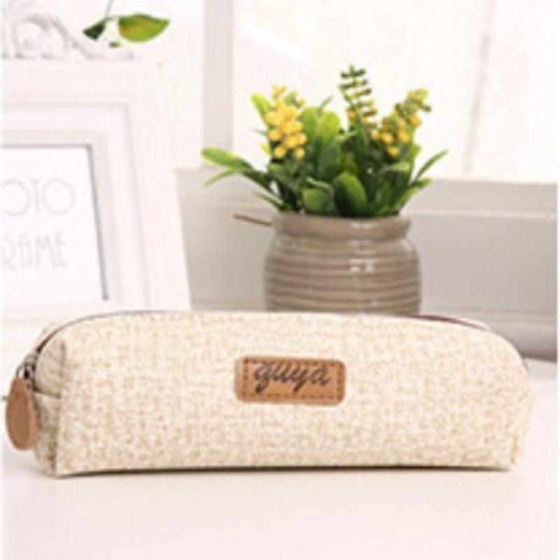 

1 шт. Полотняний пенал, студентський гаманець, косметичка для монет, органайзер для офісного приладдя для дівчинки-підлітка, шкільне приладдя