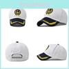 Boat Anchor Embroidery Cotton Baseball Cap With Adjustable Strap For All Seasons