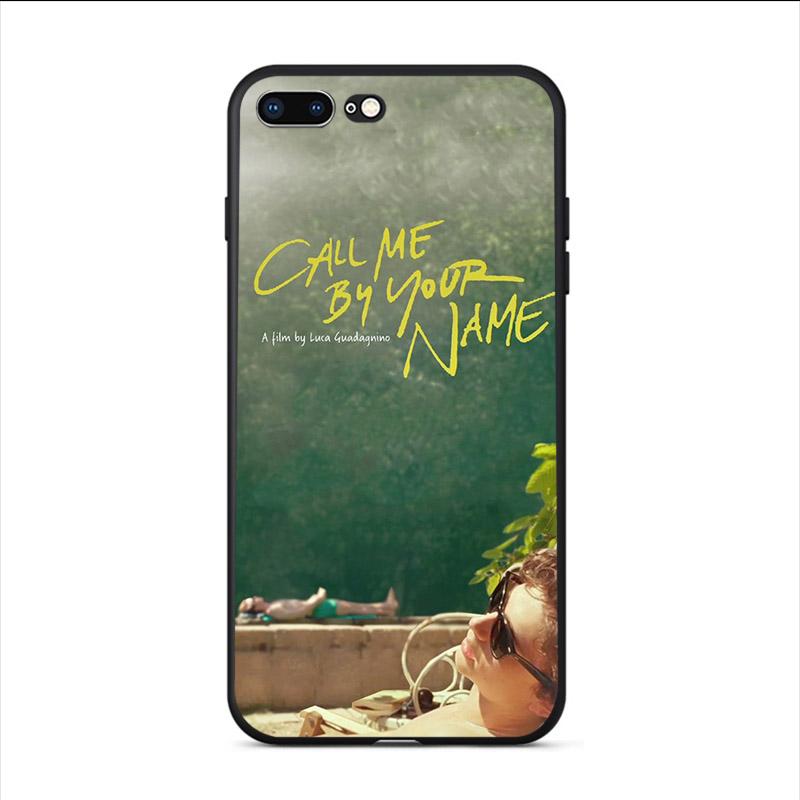 

Модные чехлы для телефонов «Пожалуйста, позвони мне по имени» для iPhone 6plus 6s 6 5 5s SE 2020 7 8 X XS max XR plus Capa Coque iPhone 11promax