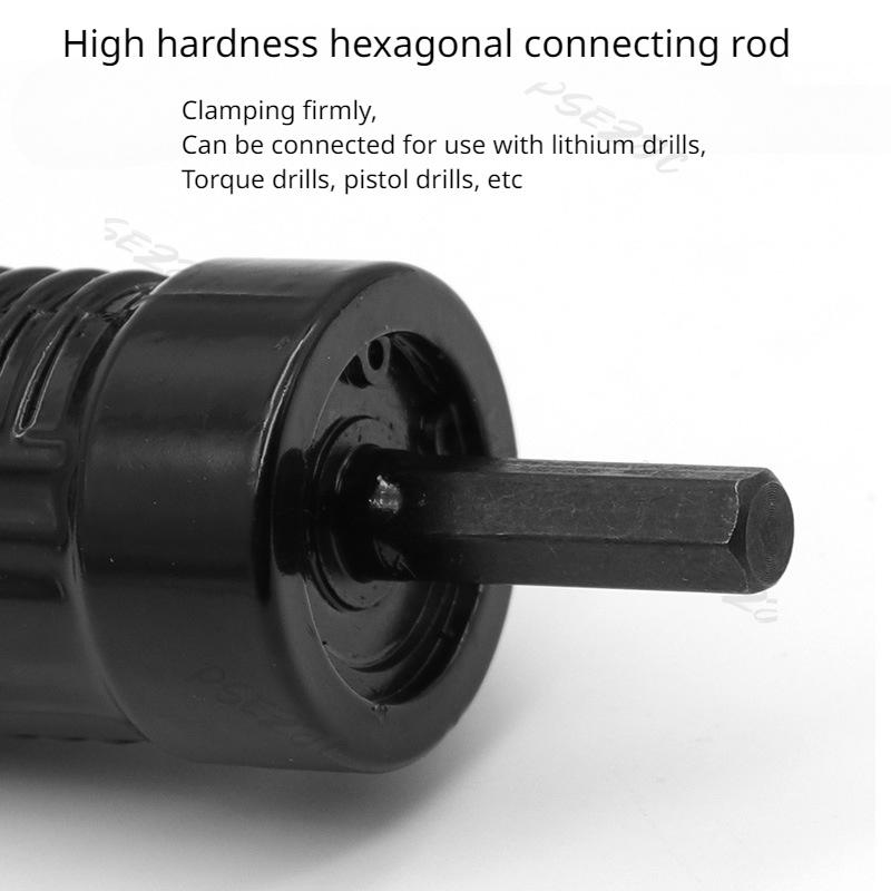 Electric Rivet Gun Conversion Joint Multi Specification Guide Nozzle Willow Gun Core Pulling Rivet Gun Electric Conversion Joint