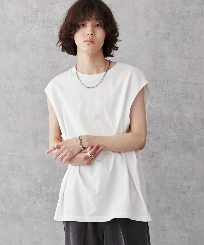 WEGO Sleeveless Cotton Oversized Tank Loose Plus Size White Men's T-Shirt, Unisex, Top, Simple, Fit, Sizes, Gift, Spring/Summer/Autumn, Small,