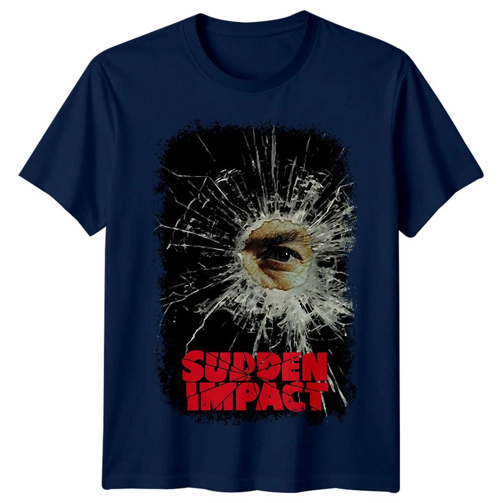 Sudden Impact 1984 Movie Poster Inspired Tshirt Retro 80s Tee Unisex