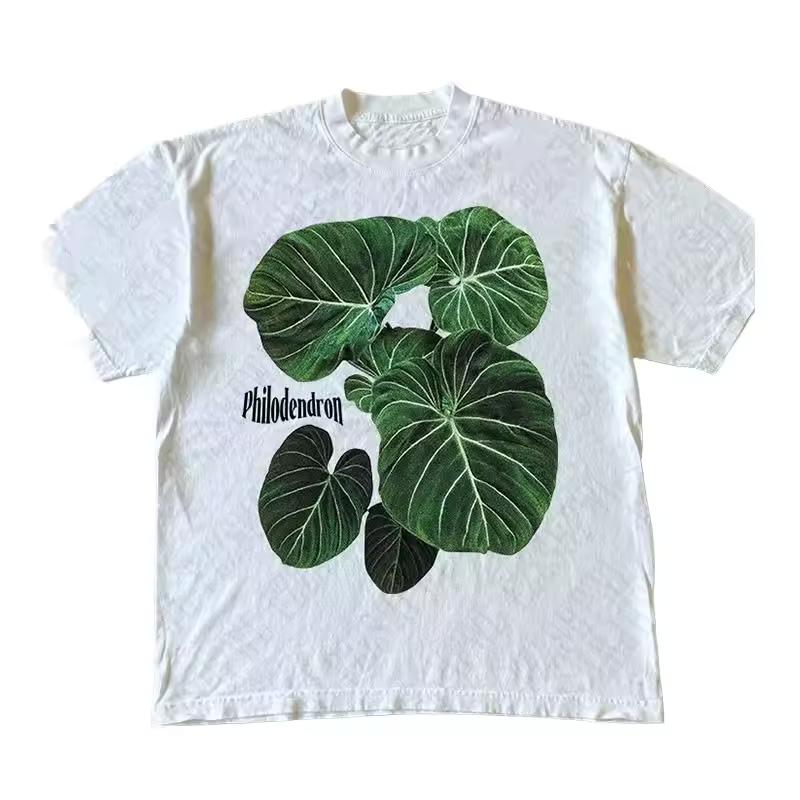 Y2K Cotton T-shirt Harajuku Graphic Print Fashion Tee Streetwear Hiphop Top Rock Goth Oversized Harajuku Oversized T Shirt