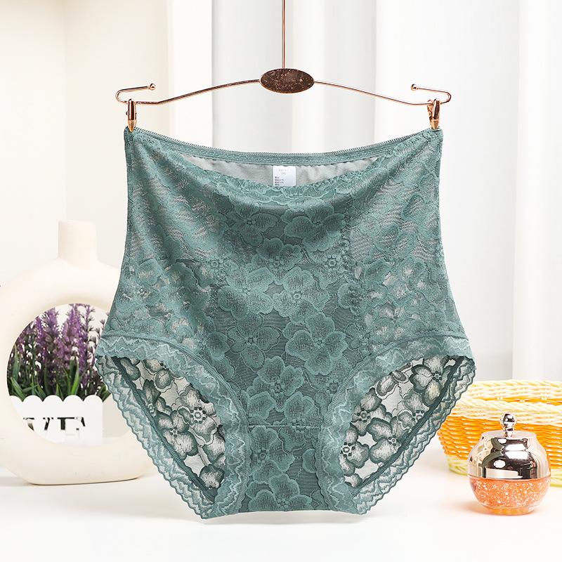 High Waisted Knickers Lace Underwear Friendly Underwear Soft Women's Triangle Women's Autumn Winter Panties