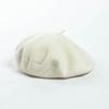 Autumn and Winter Fashion Large Head Circumference Solid Beret Simple and Versatile Women's Warm Artist Hat