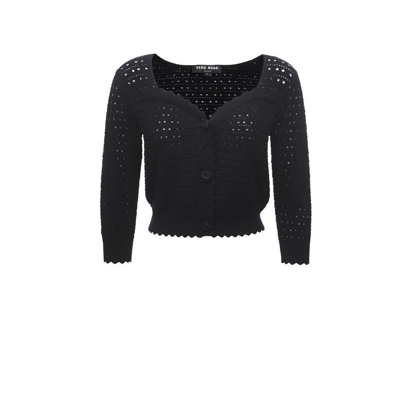 Vero Moda Women's Seven-Quarter Sleeve Knit Sweater