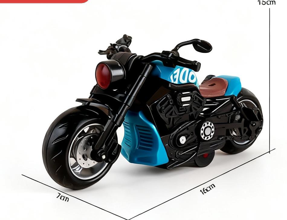 La Bu Bu Inertial Motorcycle Toy for Kids - Hot Seller & Educational