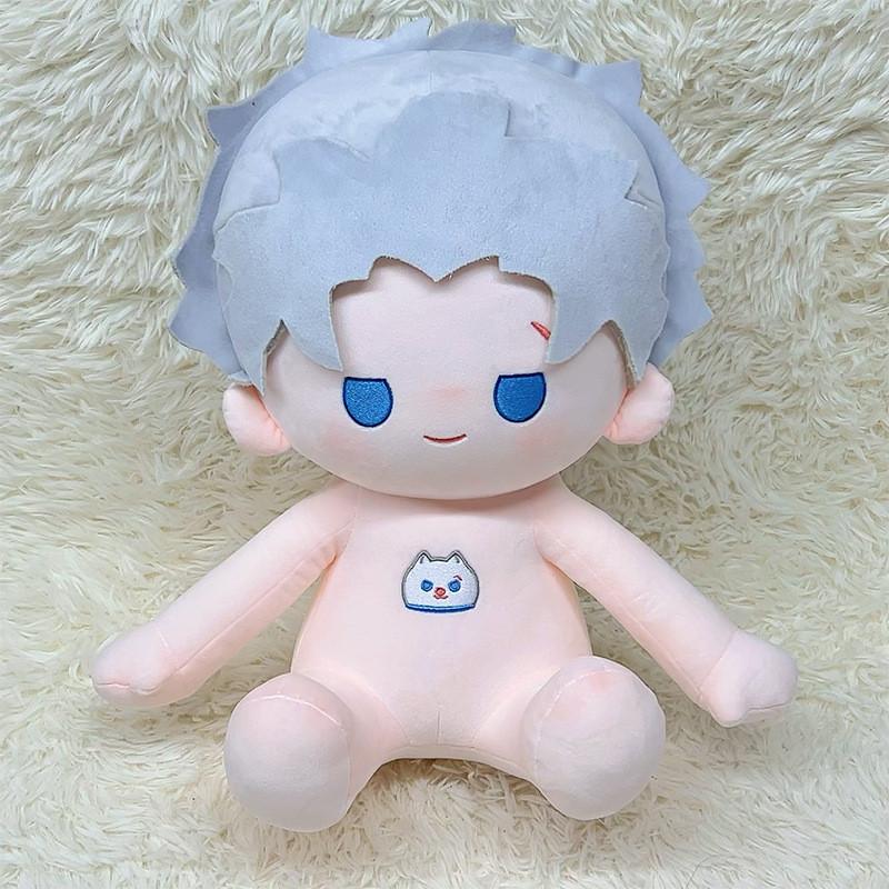 

40см Плюшевая игрушка-ветровка Милая мультяшная девочка мальчик День рождения Праздник Кукла подарок серебряный