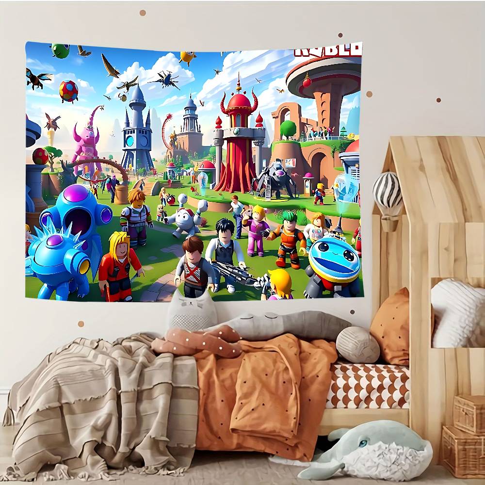 RRobloxsw Tapestry Customizable Tapestries Of Various Styleswall Hangings Celebrity Photo Printingwall Hangings